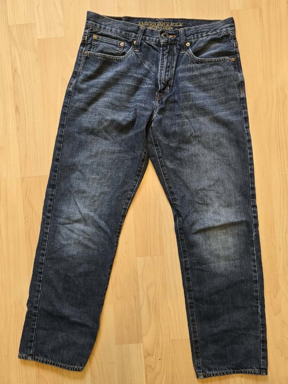 American Eagle Mens 32x32 Relaxed Straight Jeans Denim J19